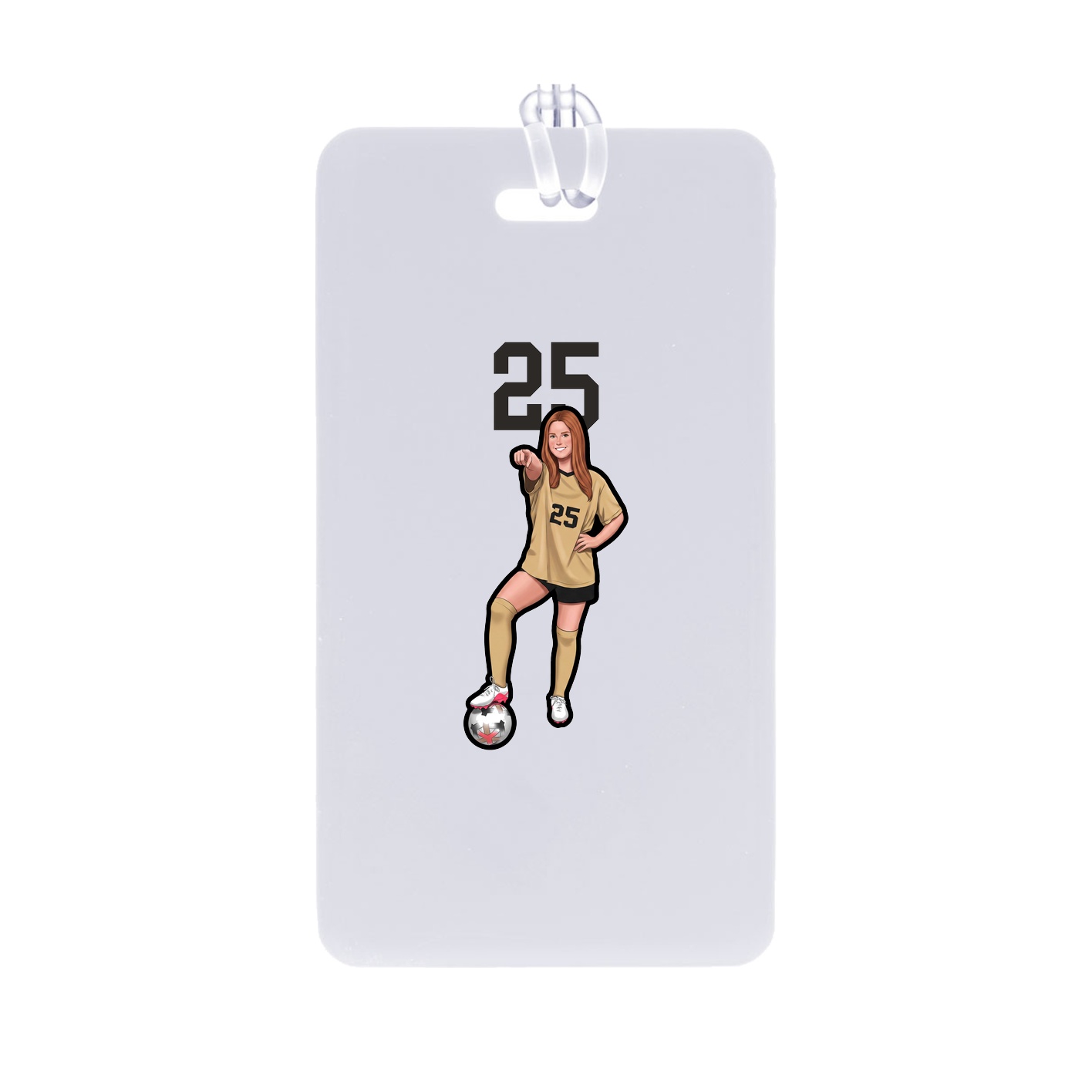 Bag Tag — Number Top in Classic