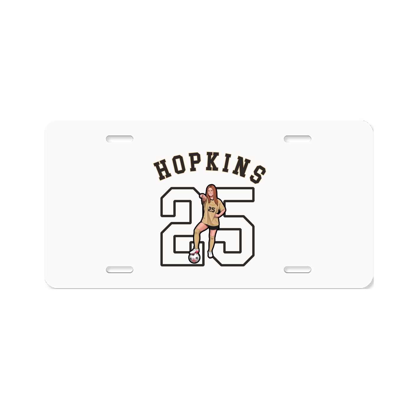 License Plate — Shirsey Arch in Classic