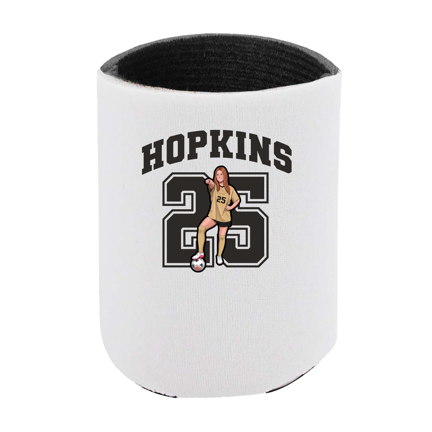 Can Holder — Number in White