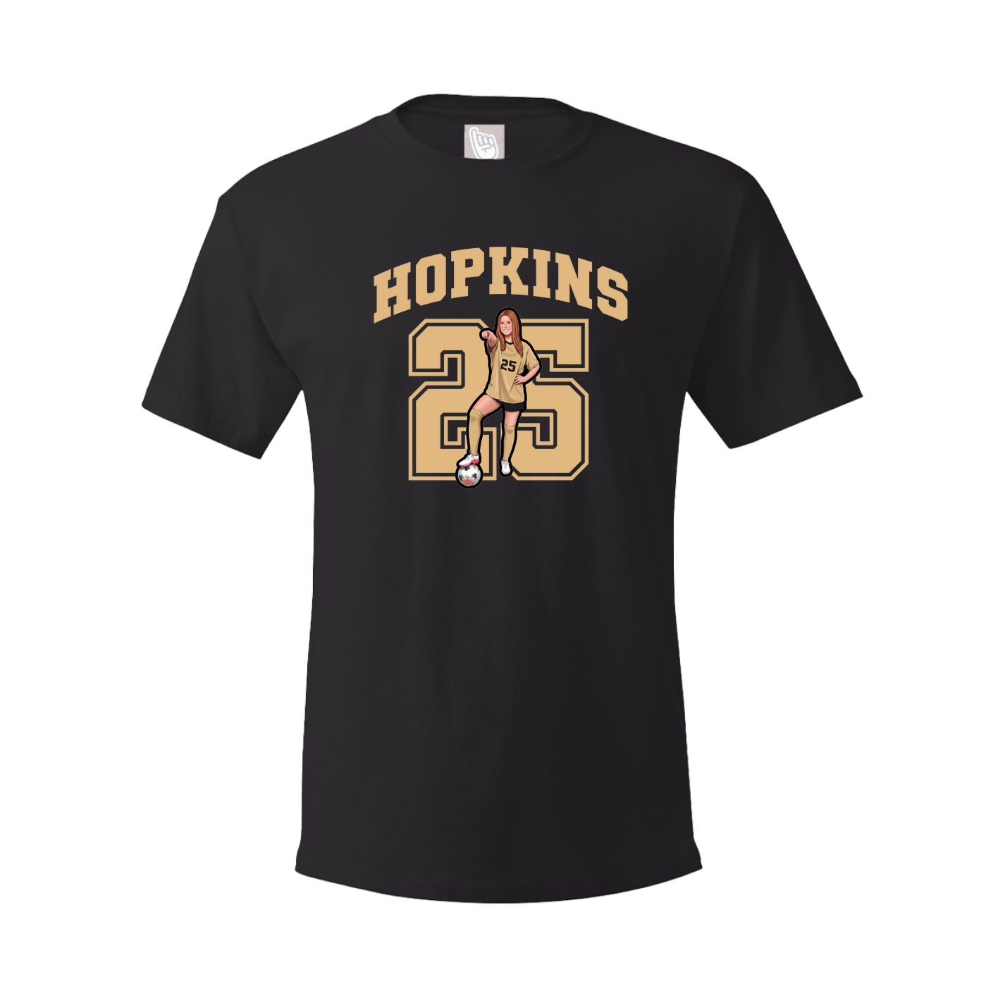Tee — Number in Black