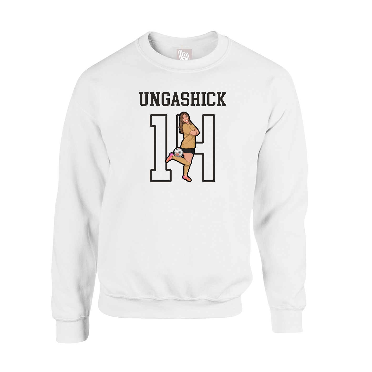 Fleece Crew — Shirsey in White