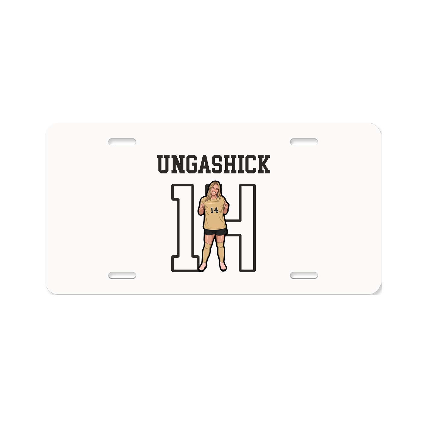 License Plate — Shirsey in Classic