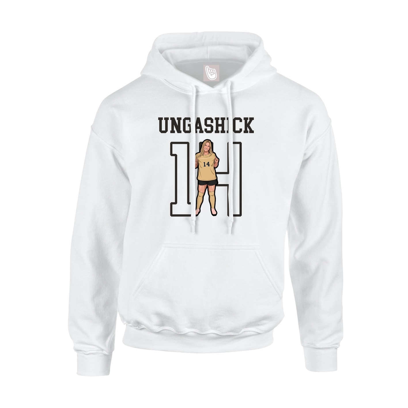 Youth Hoodie — Shirsey in White