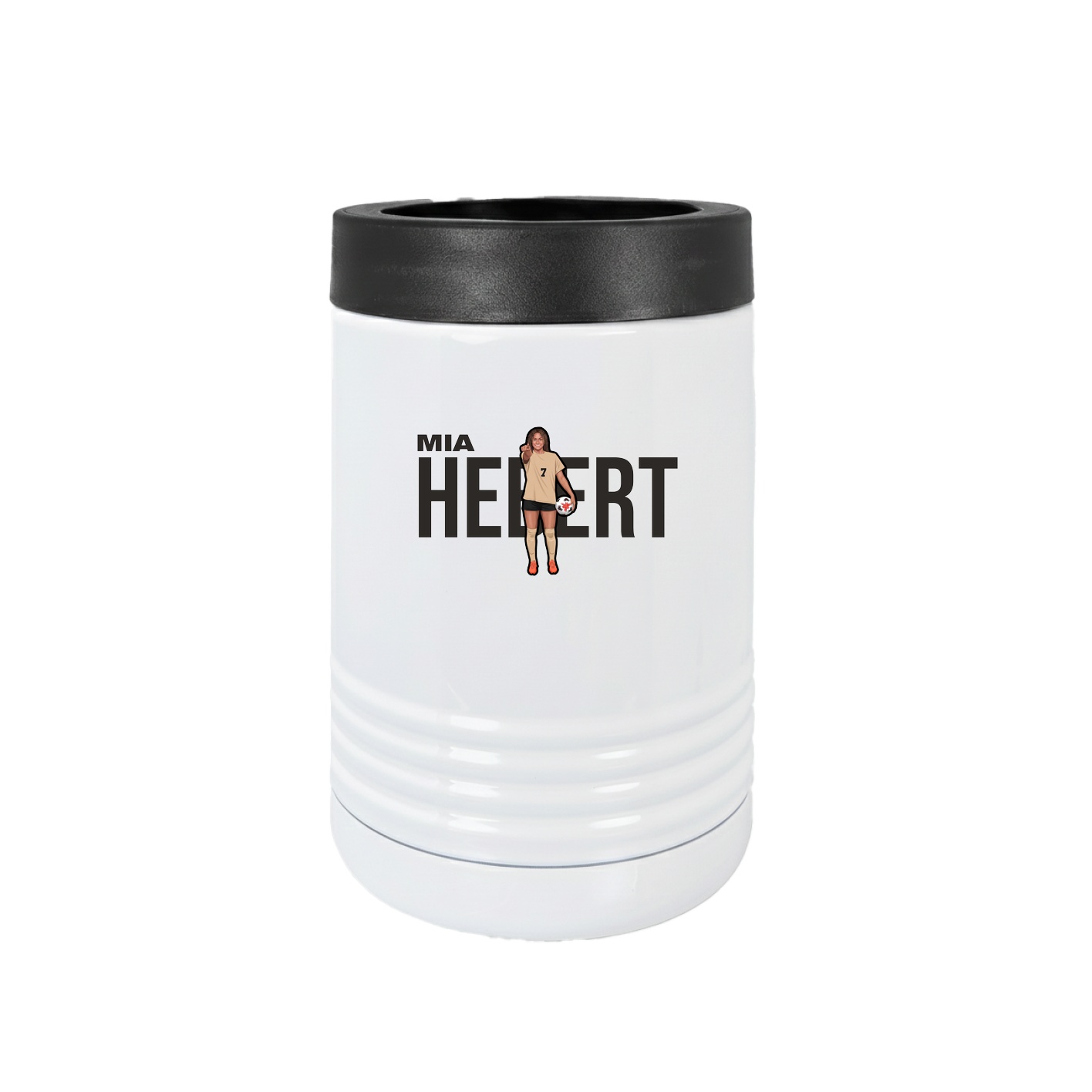 Beverage Holder — Player Name in White