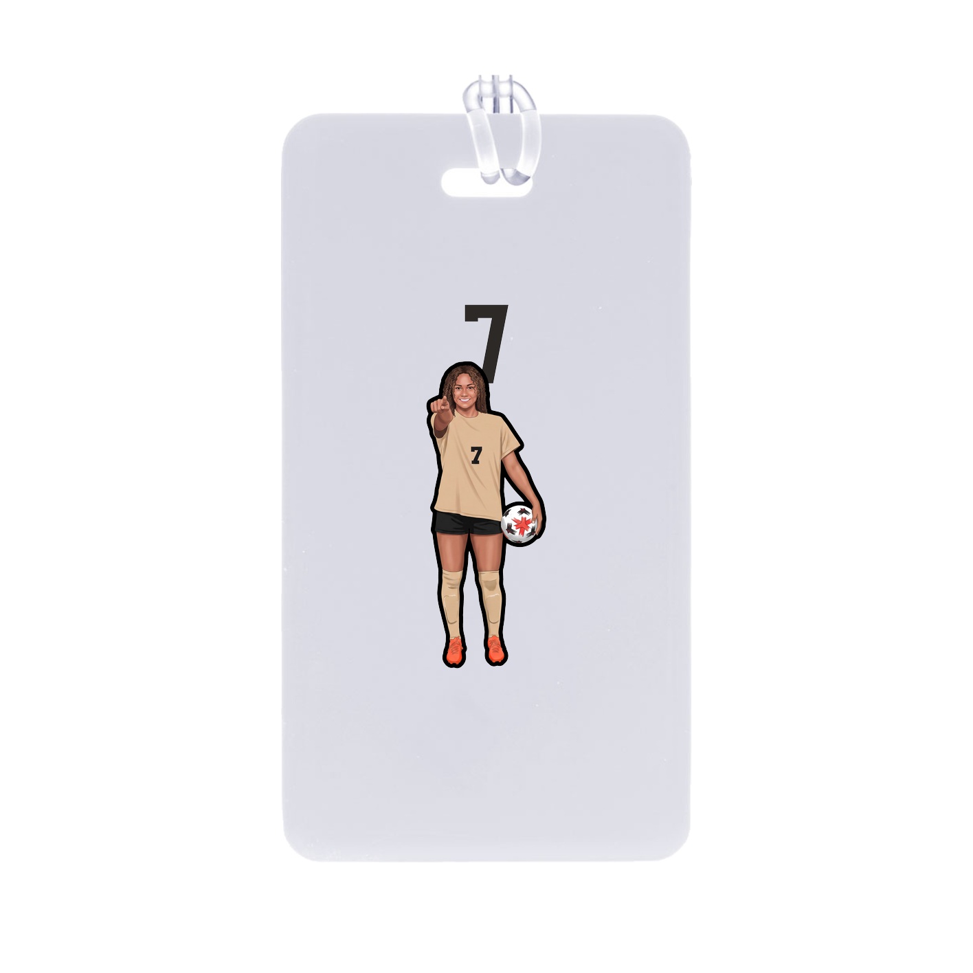 Bag Tag — Number Top in Classic