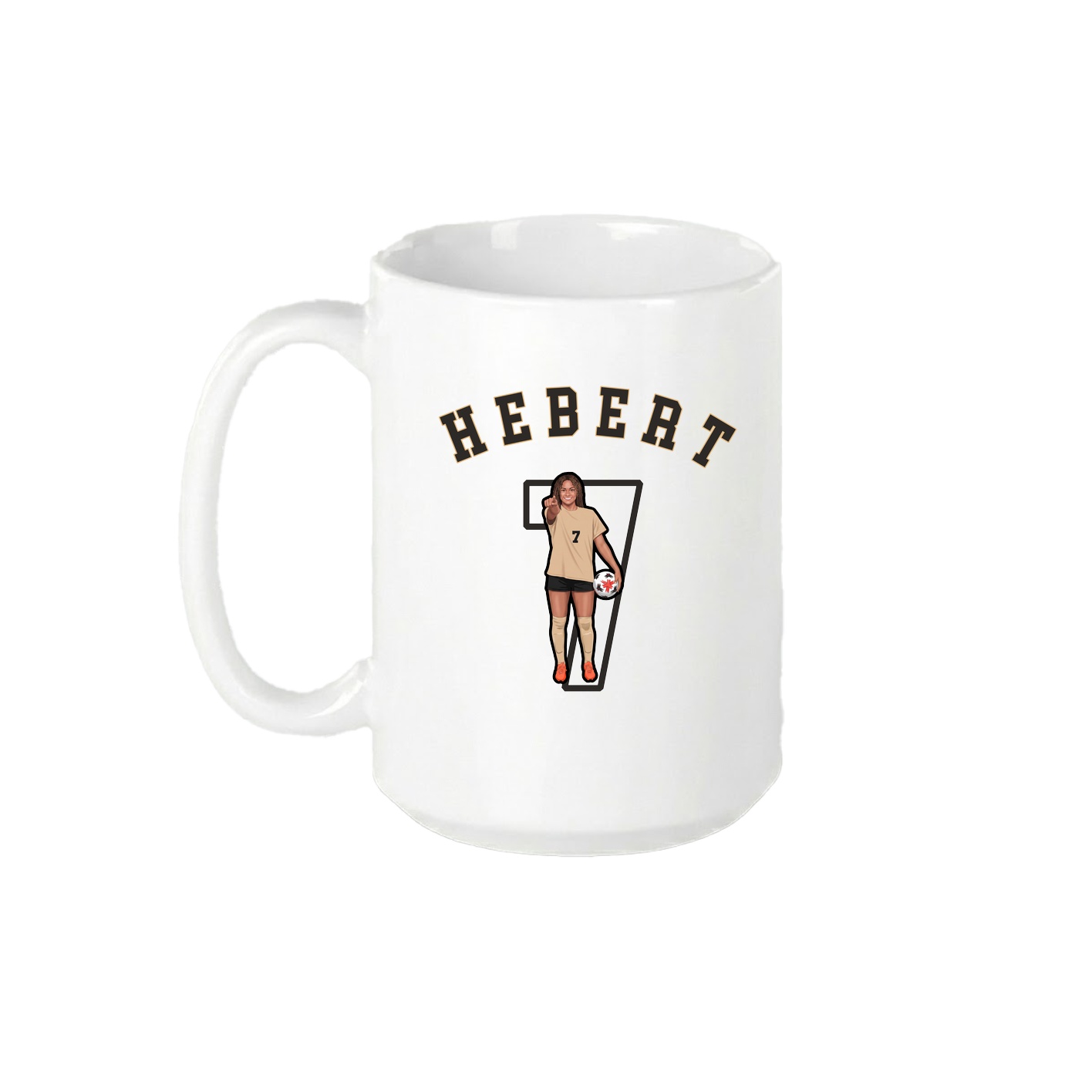 15oz Coffee Mug — Shirsey Arch in White