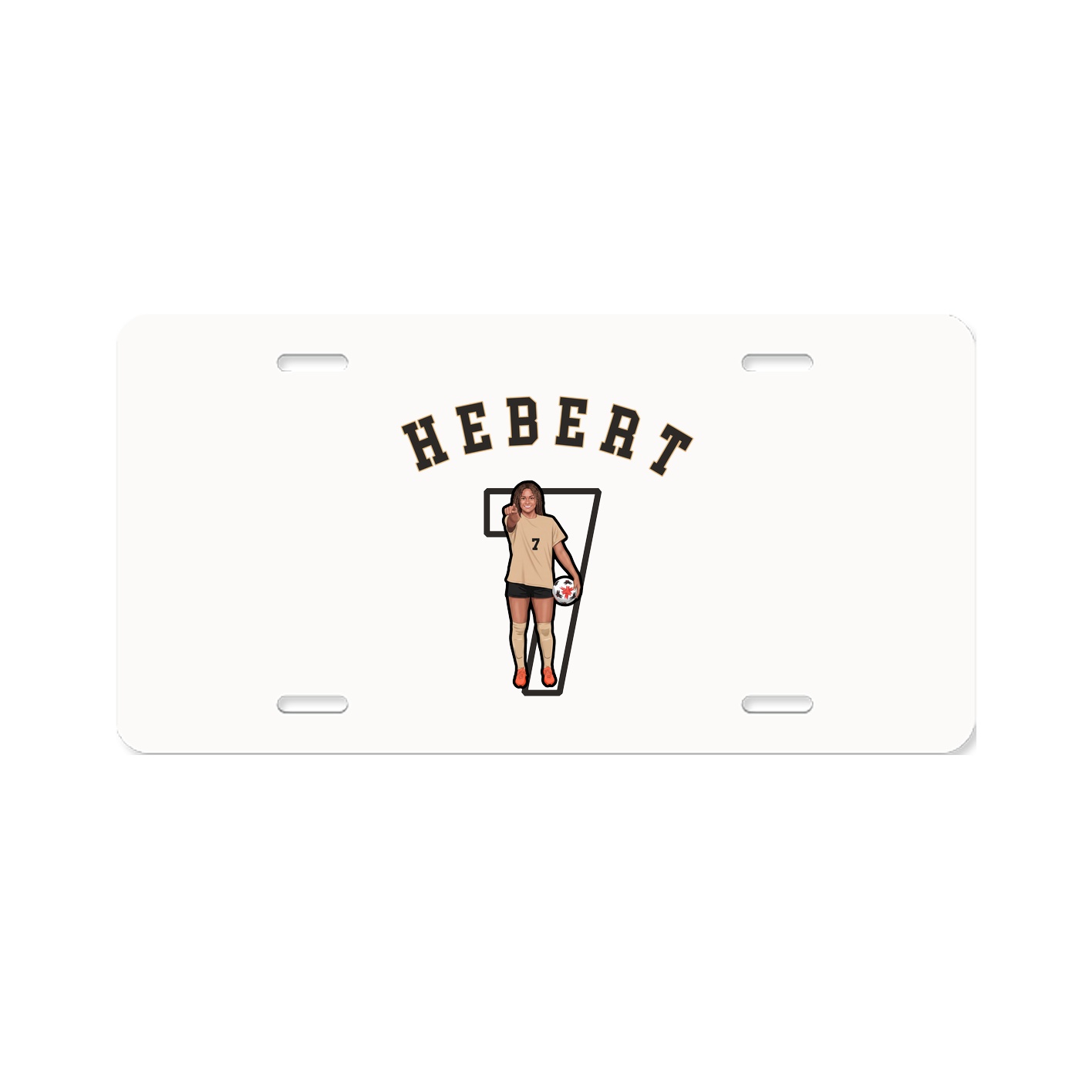 License Plate — Shirsey Arch in Classic