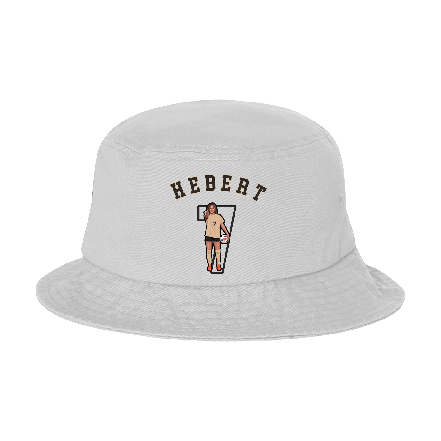 Bucket Cap — Shirsey Arch in White