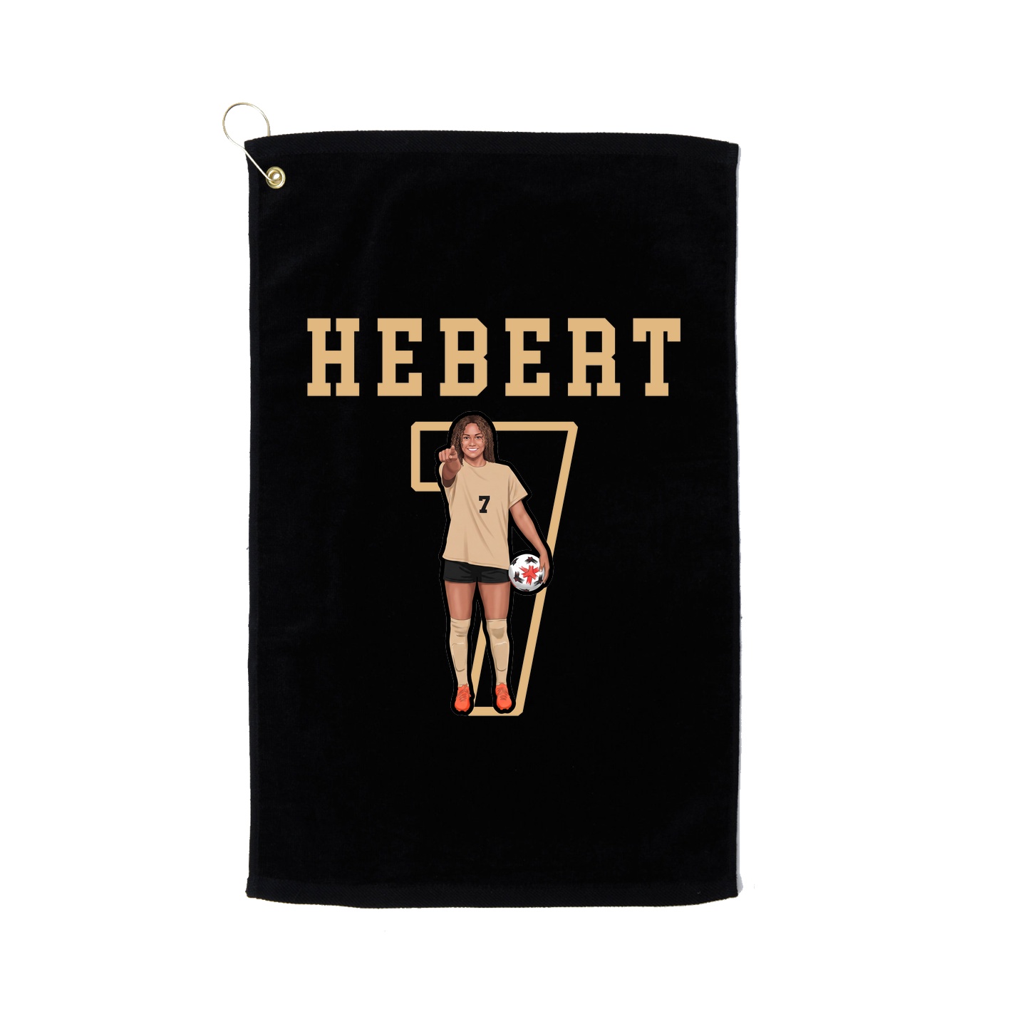 Golf Towel — Shirsey in Black