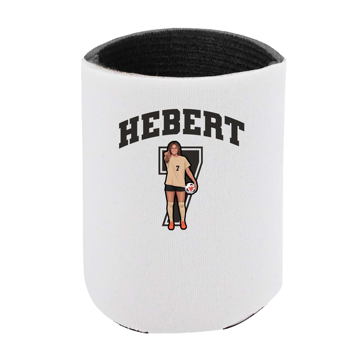 Can Holder — Number in White
