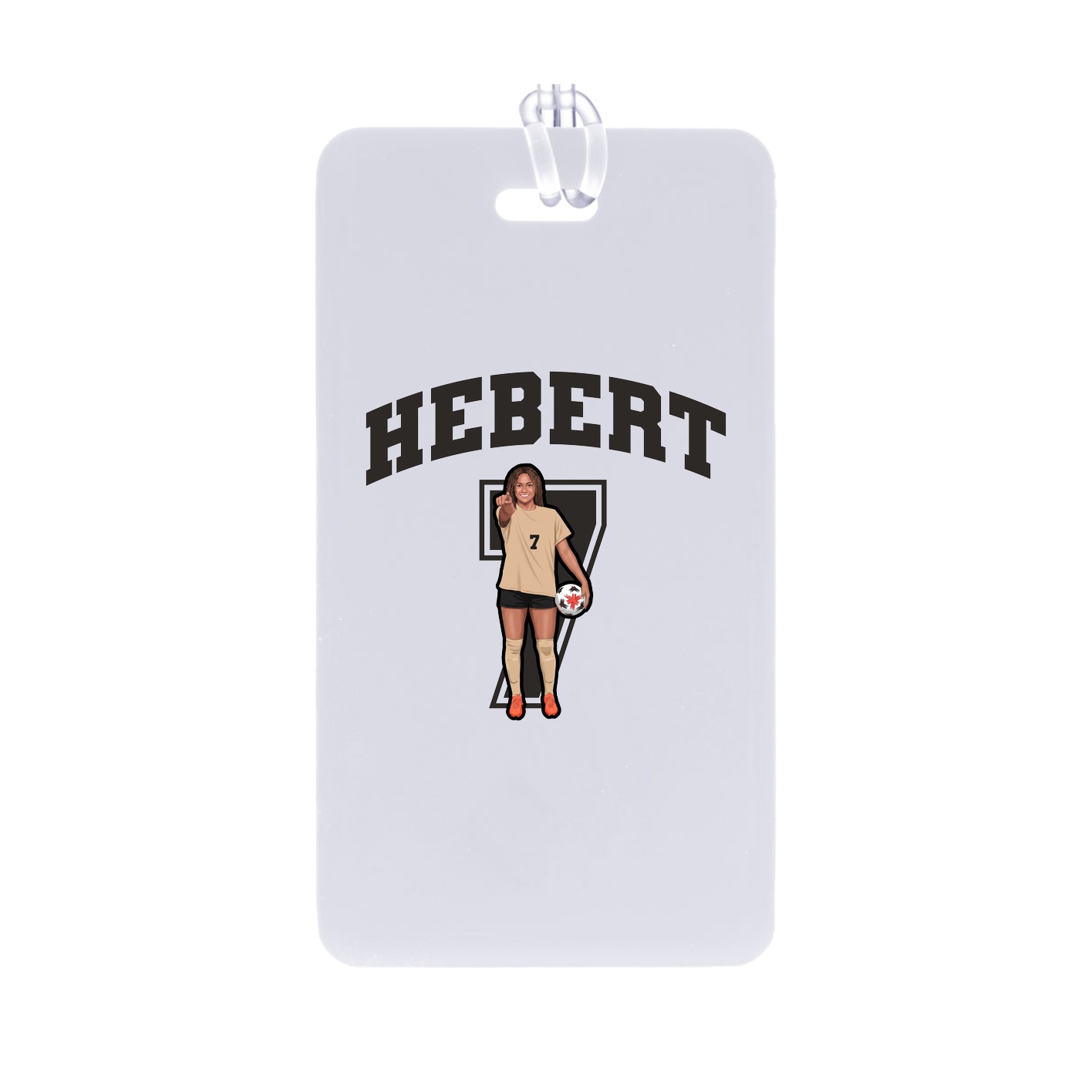 Bag Tag — Number in Classic