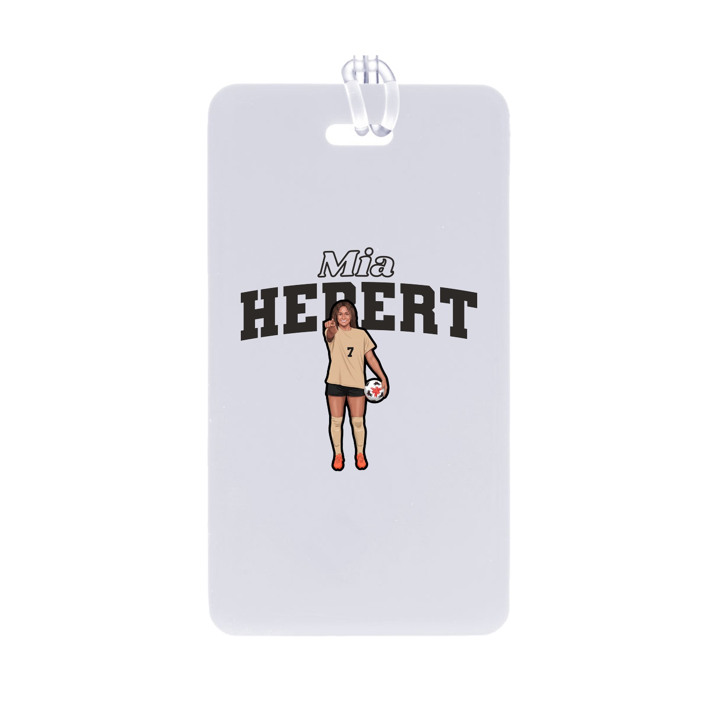 Bag Tag — Name Arch in Classic