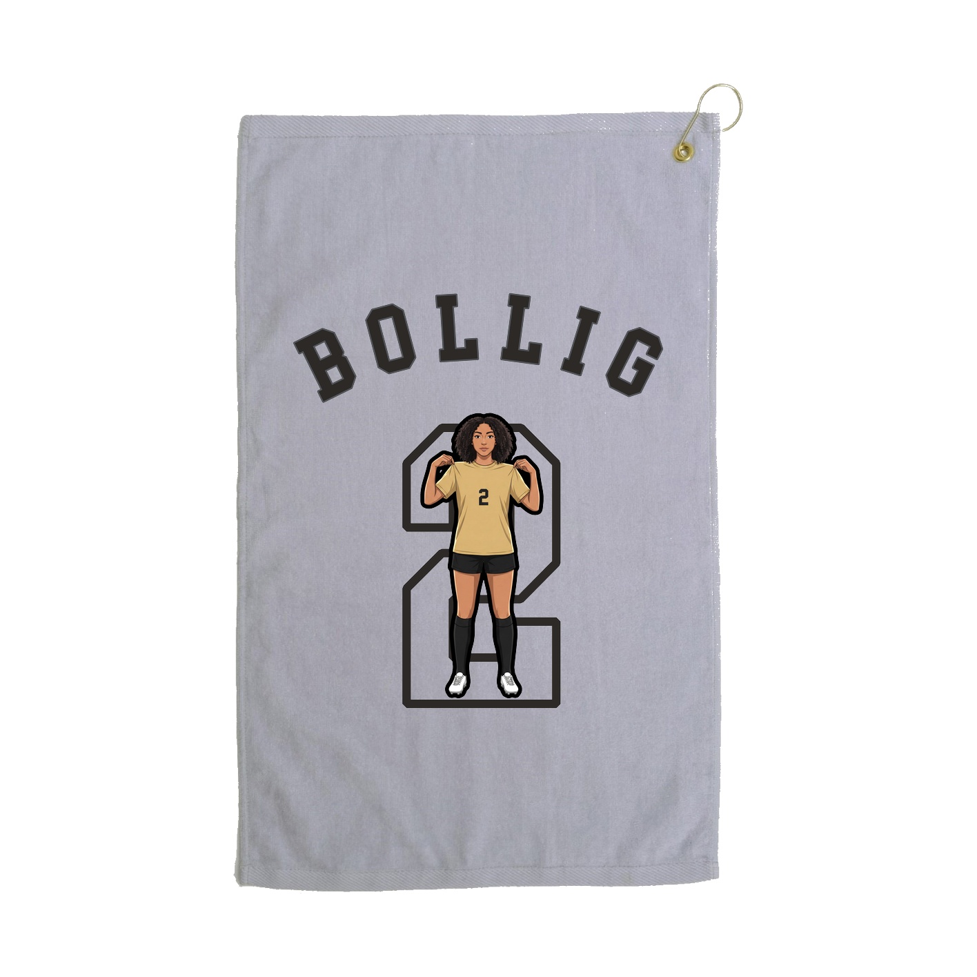 Golf Towel — Shirsey Arch in Grey