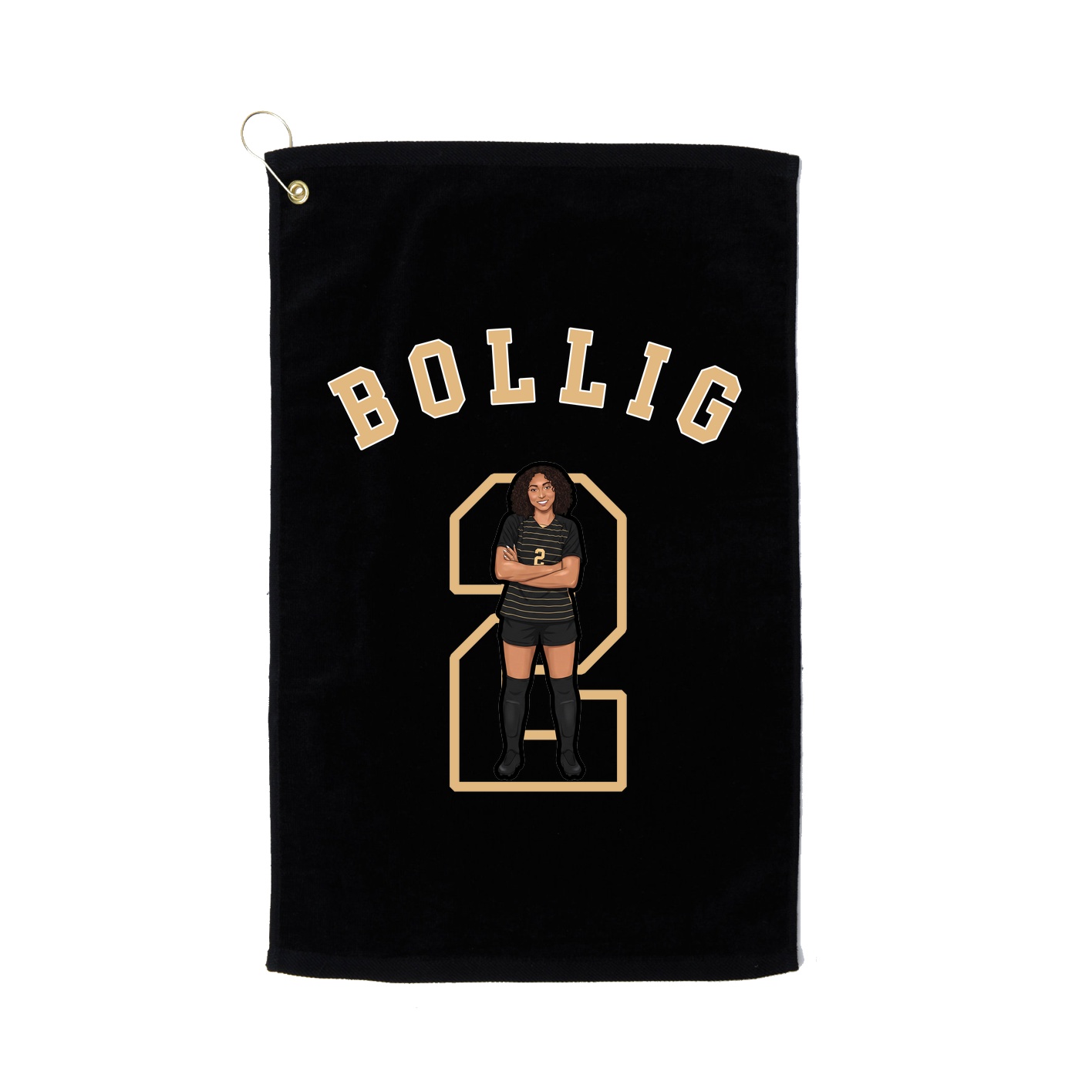 Terry Velour Golf Towel