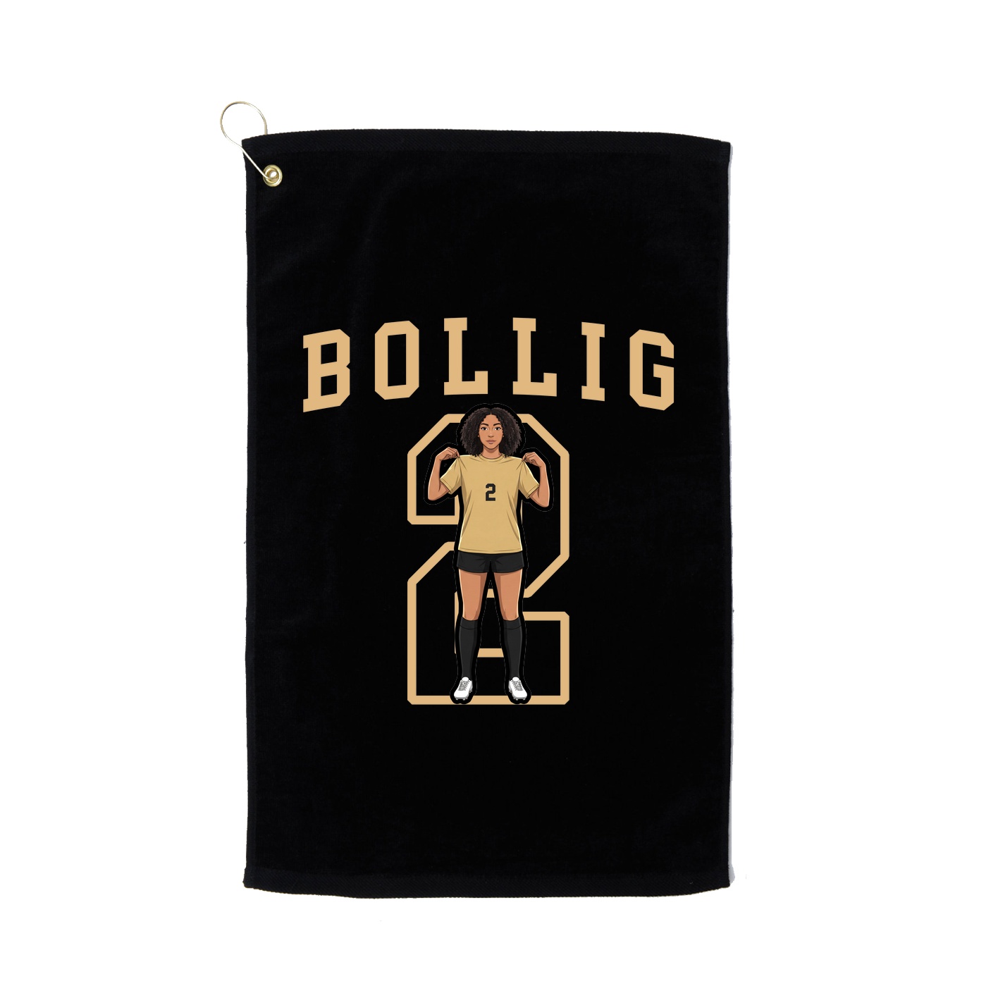 Golf Towel — Shirsey in Black