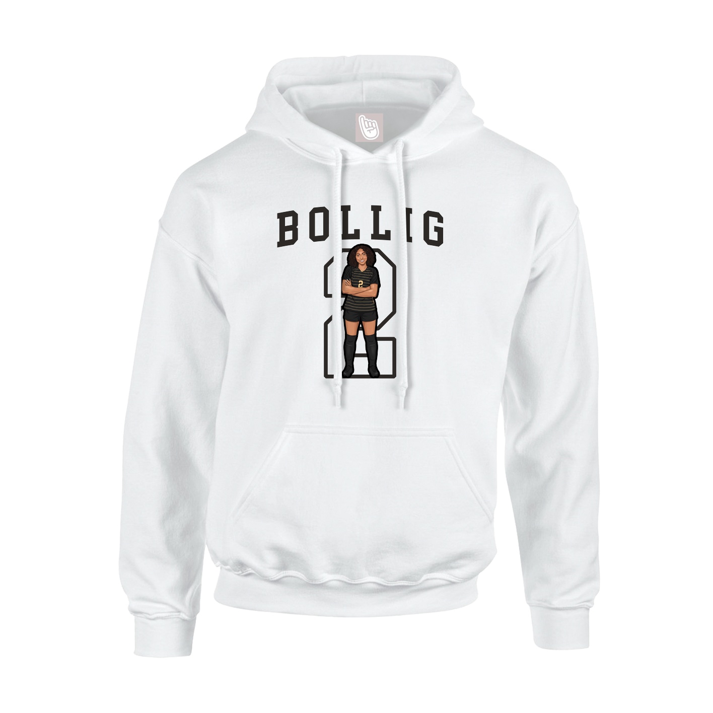 Youth Hoodie — Shirsey in White