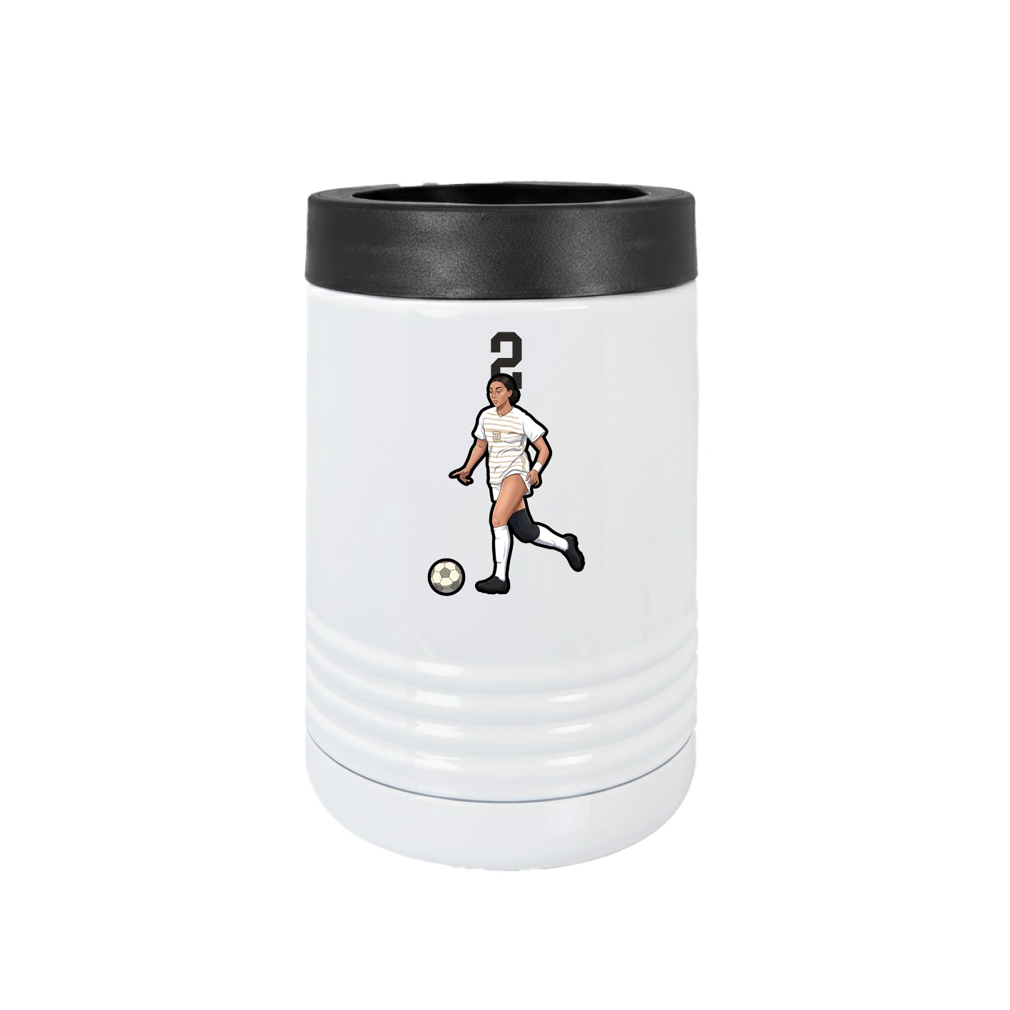 Beverage Holder — Number Top in White