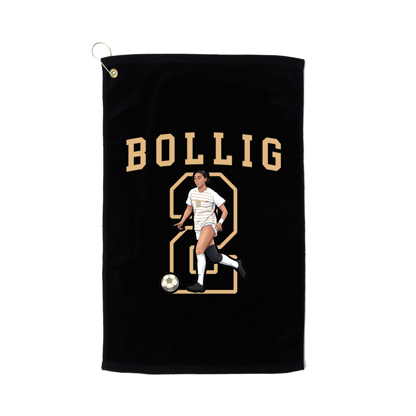 Golf Towel — Shirsey in Black
