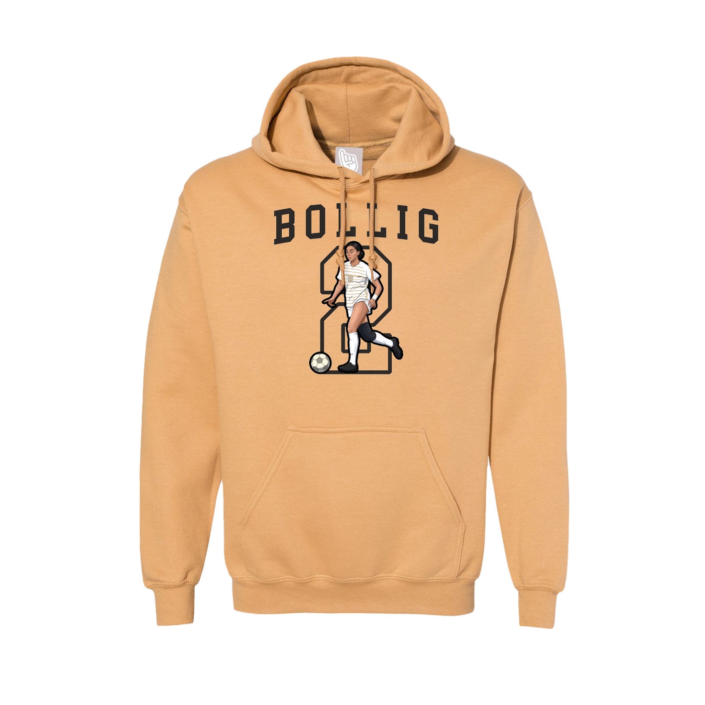 Hoodie — Shirsey in Vegas Gold