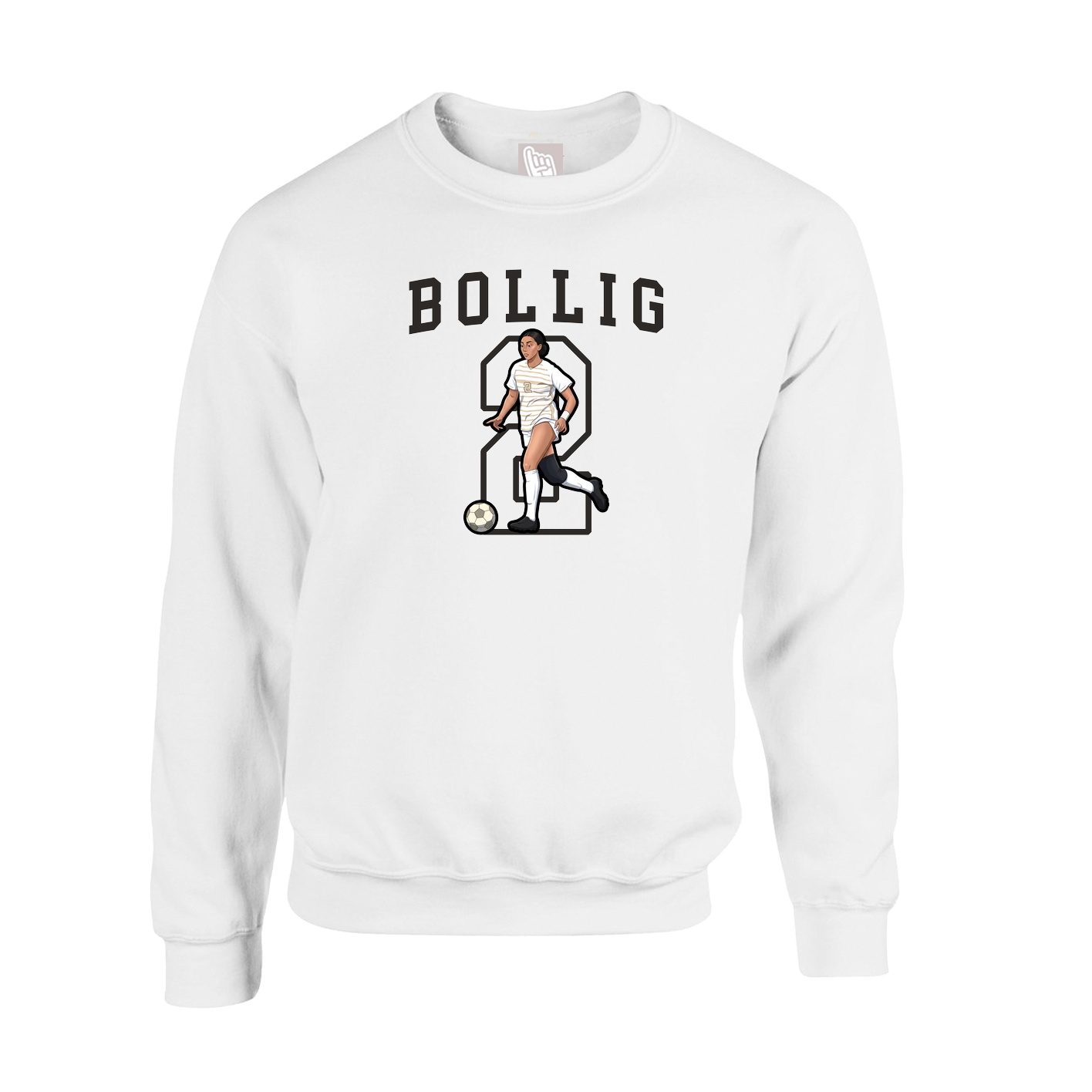 Fleece Crew — Shirsey in White