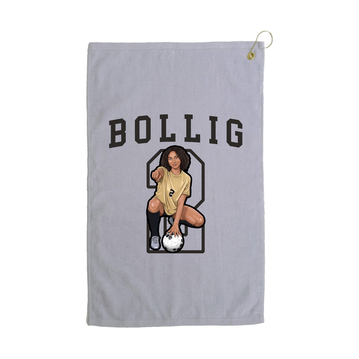 Golf Towel — Shirsey in Grey
