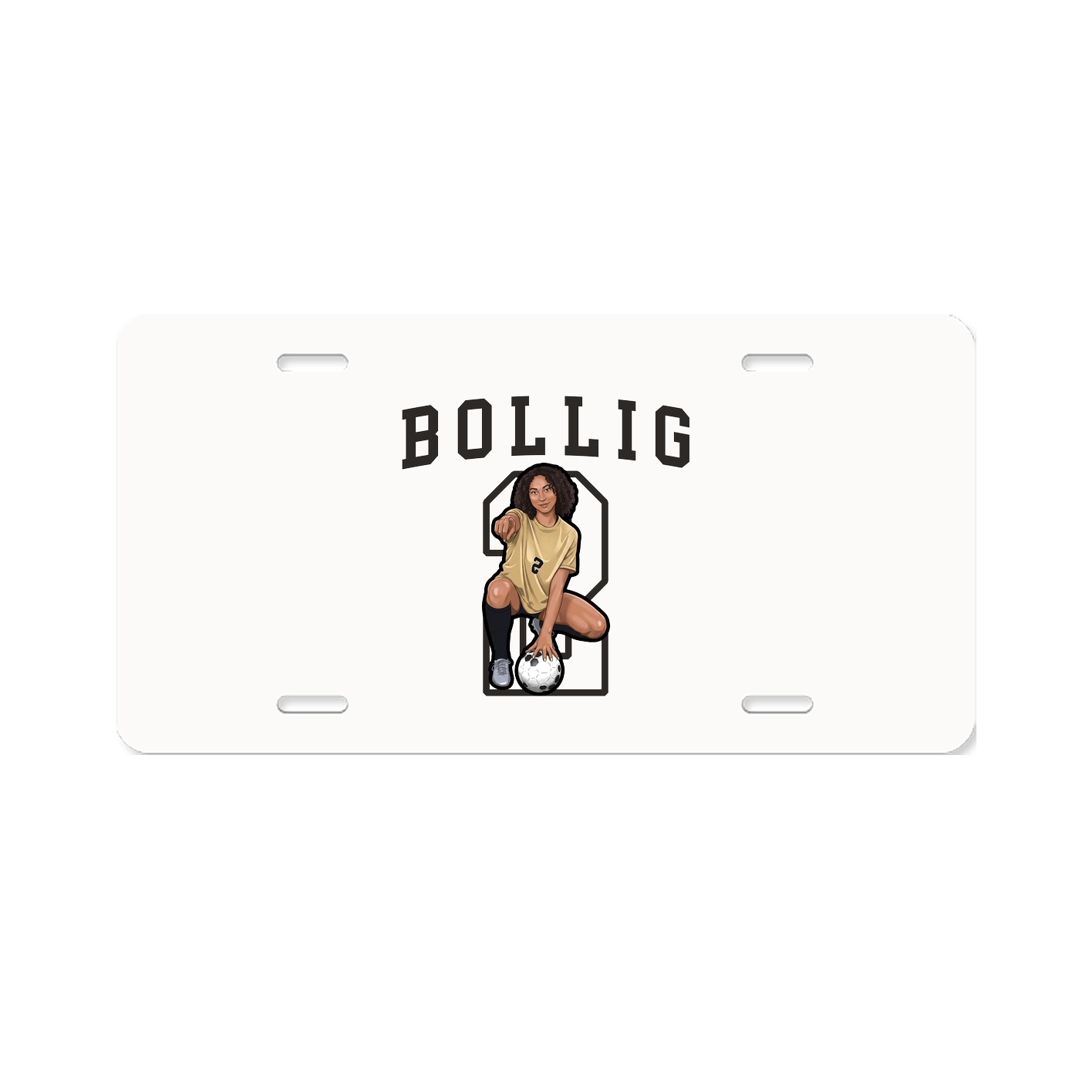License Plate — Shirsey in Classic