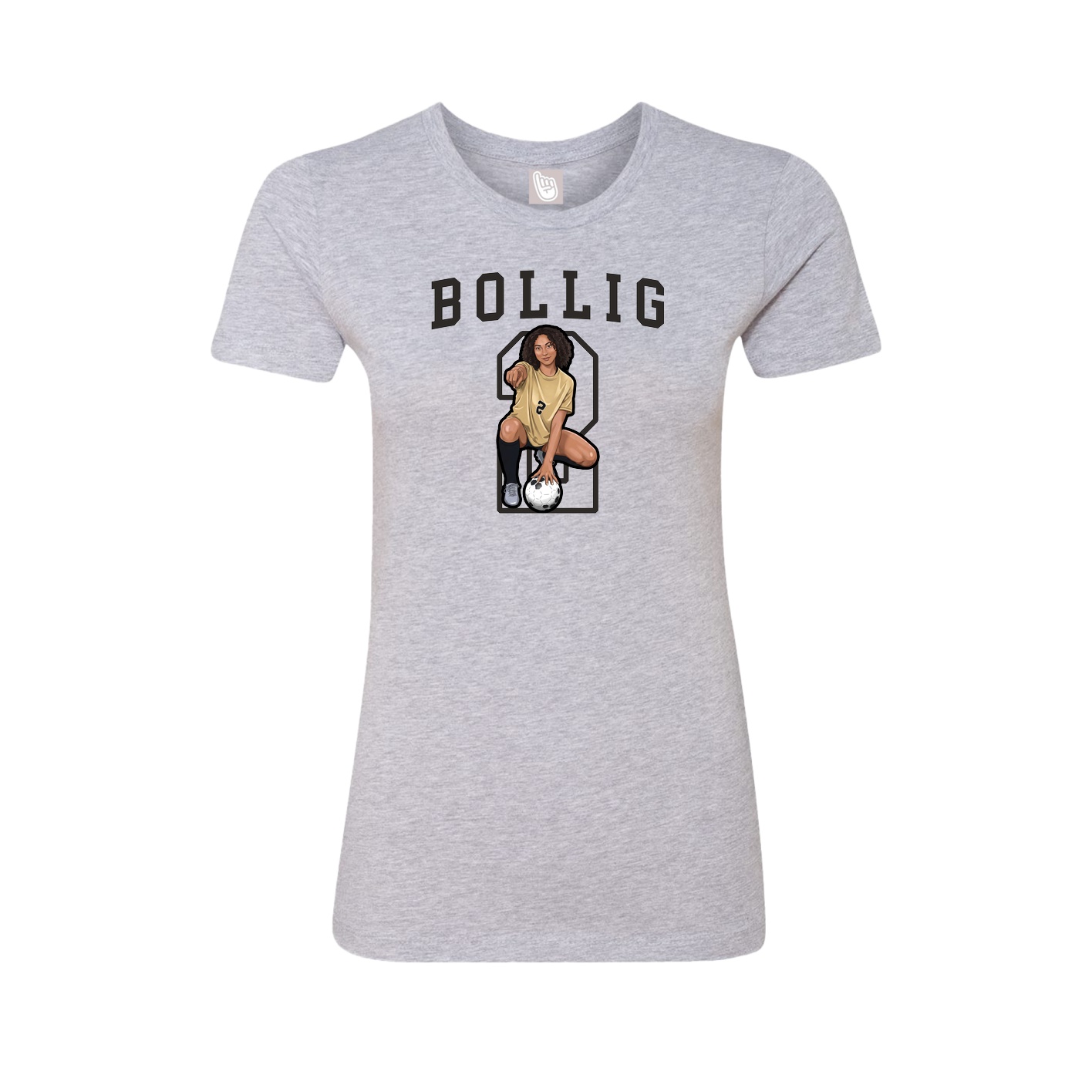 Womens Tee — Shirsey in Grey
