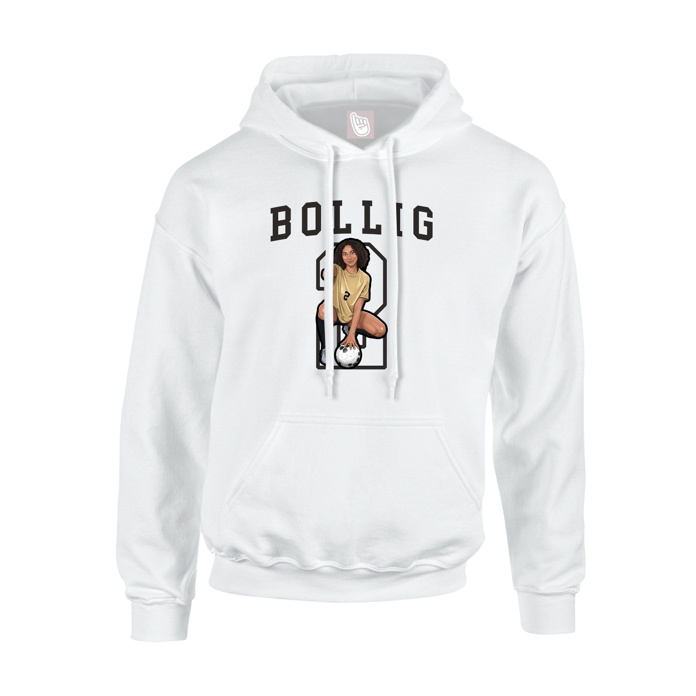Youth Hoodie — Shirsey in White