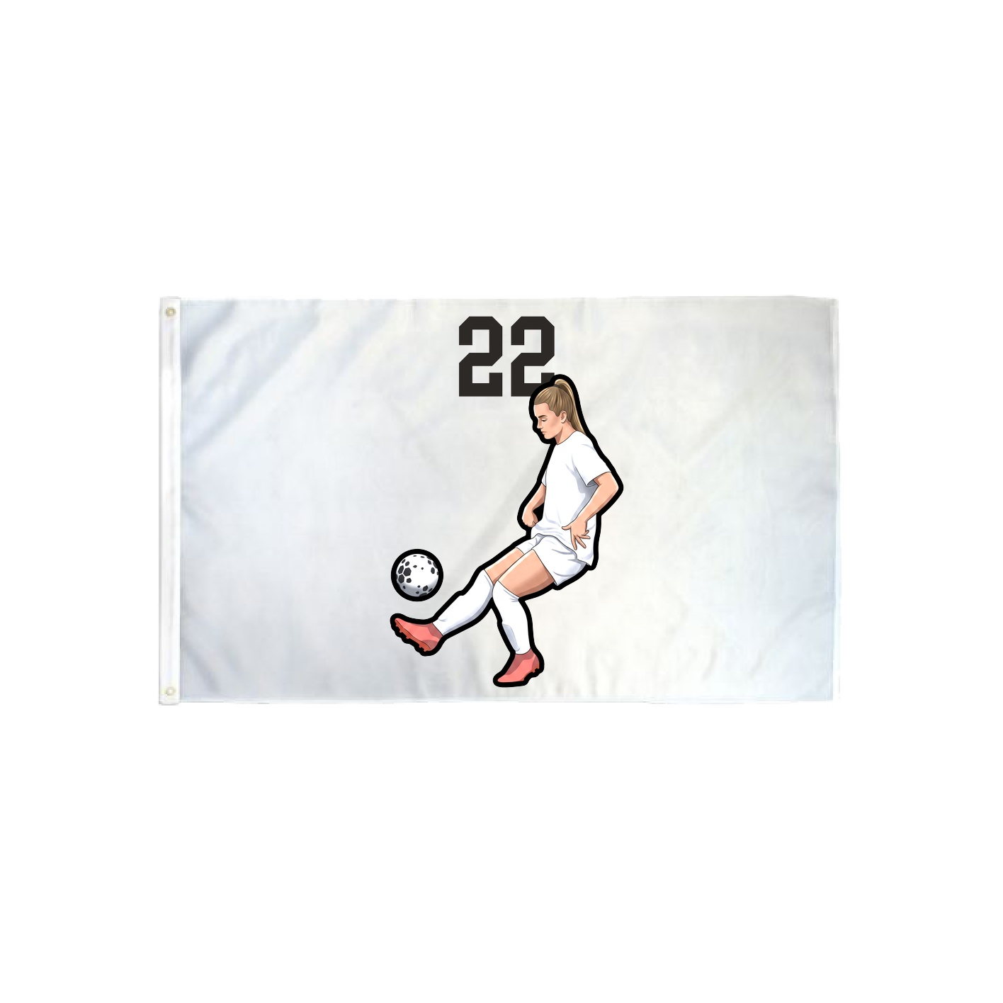 3x5 Flag — Number Top in Classic