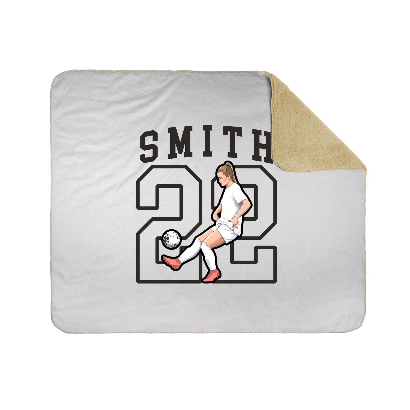 50x60 Sherpa Lined Throw Blanket