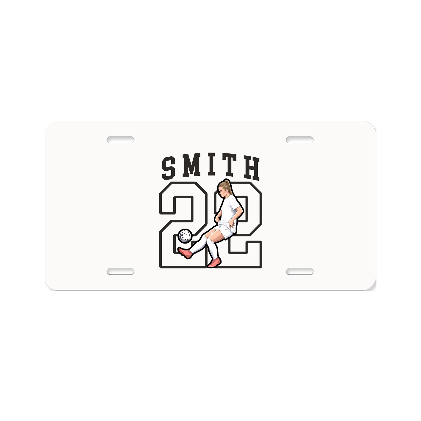 Aluminum License Plate