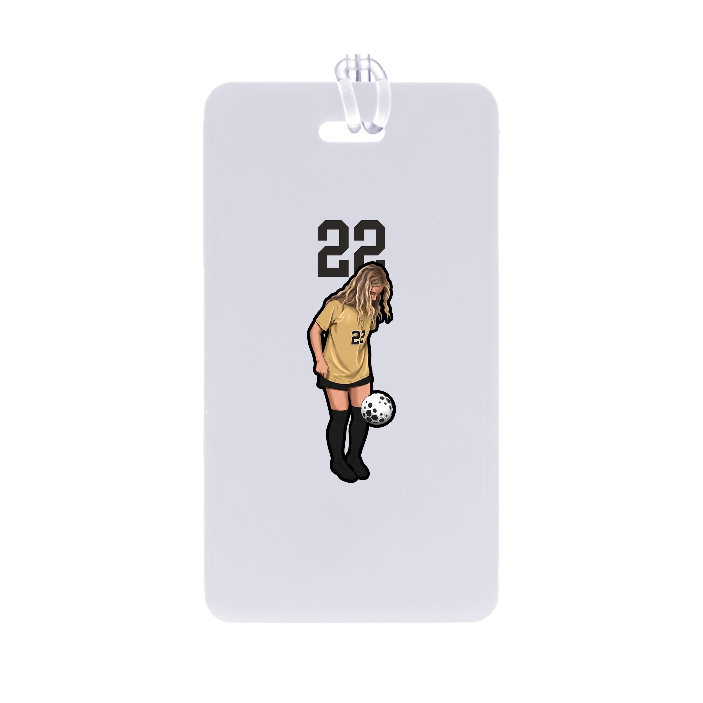 Bag Tag — Number Top in Classic