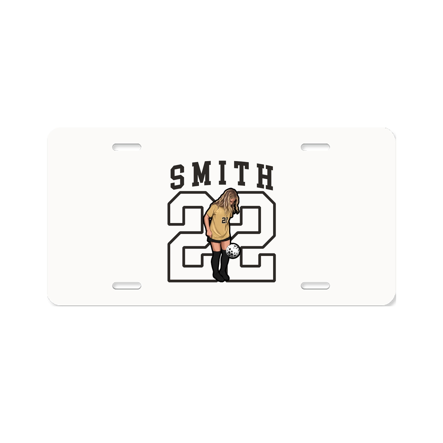 Aluminum License Plate