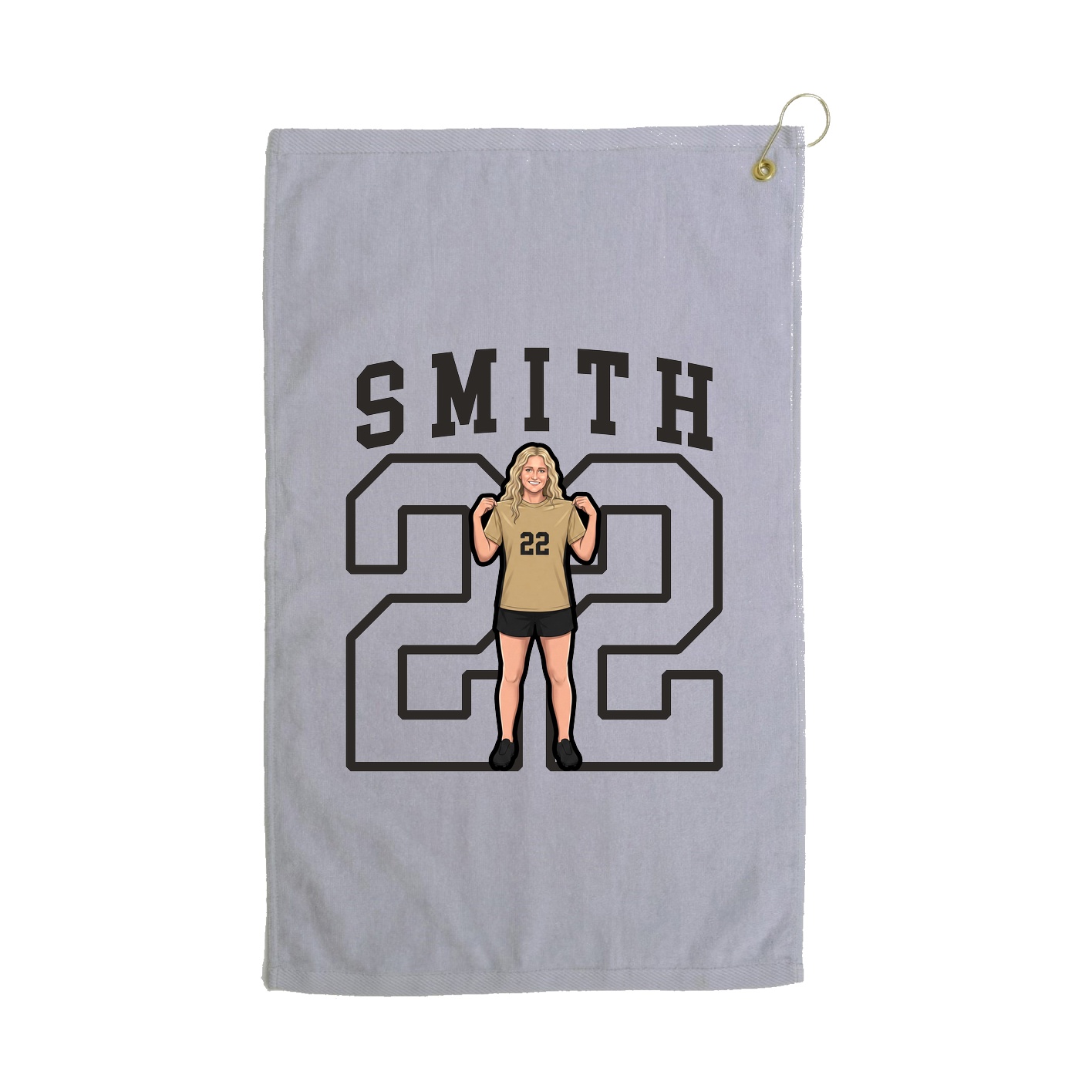 Golf Towel — Shirsey in Grey