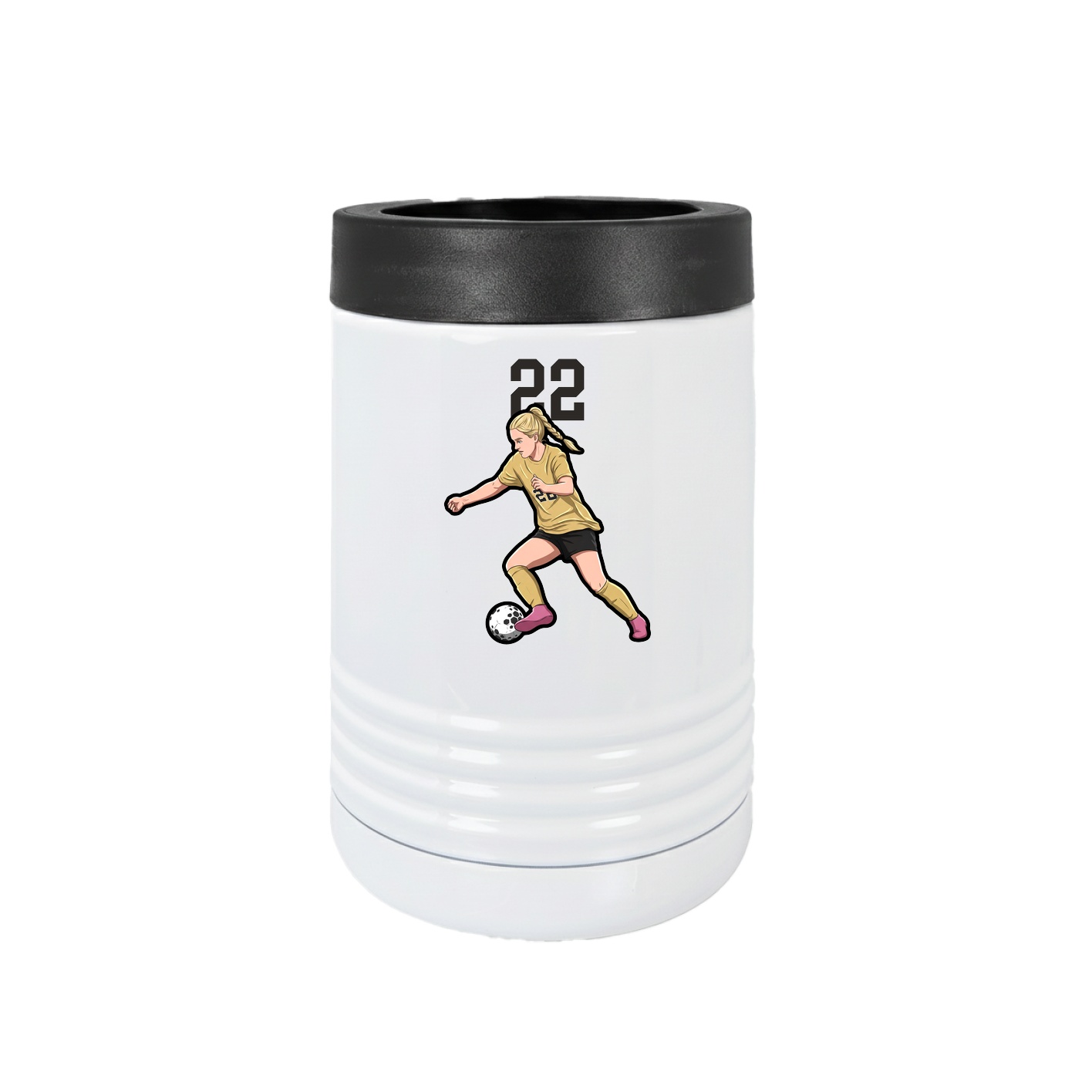 Beverage Holder — Number Top in White