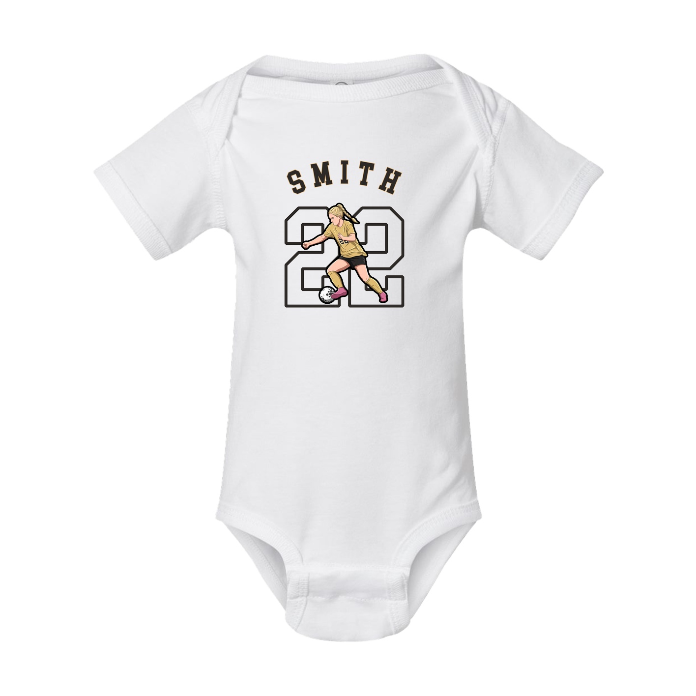 Baby Onesie — Shirsey Arch in White