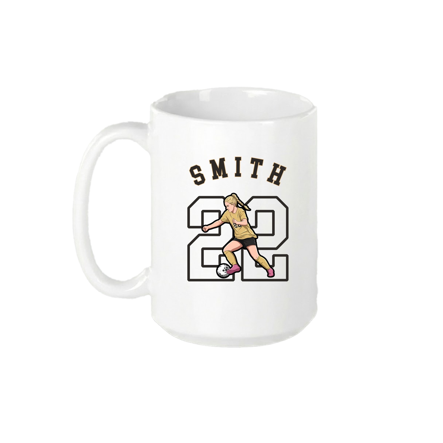 15oz Coffee Mug — Shirsey Arch in White