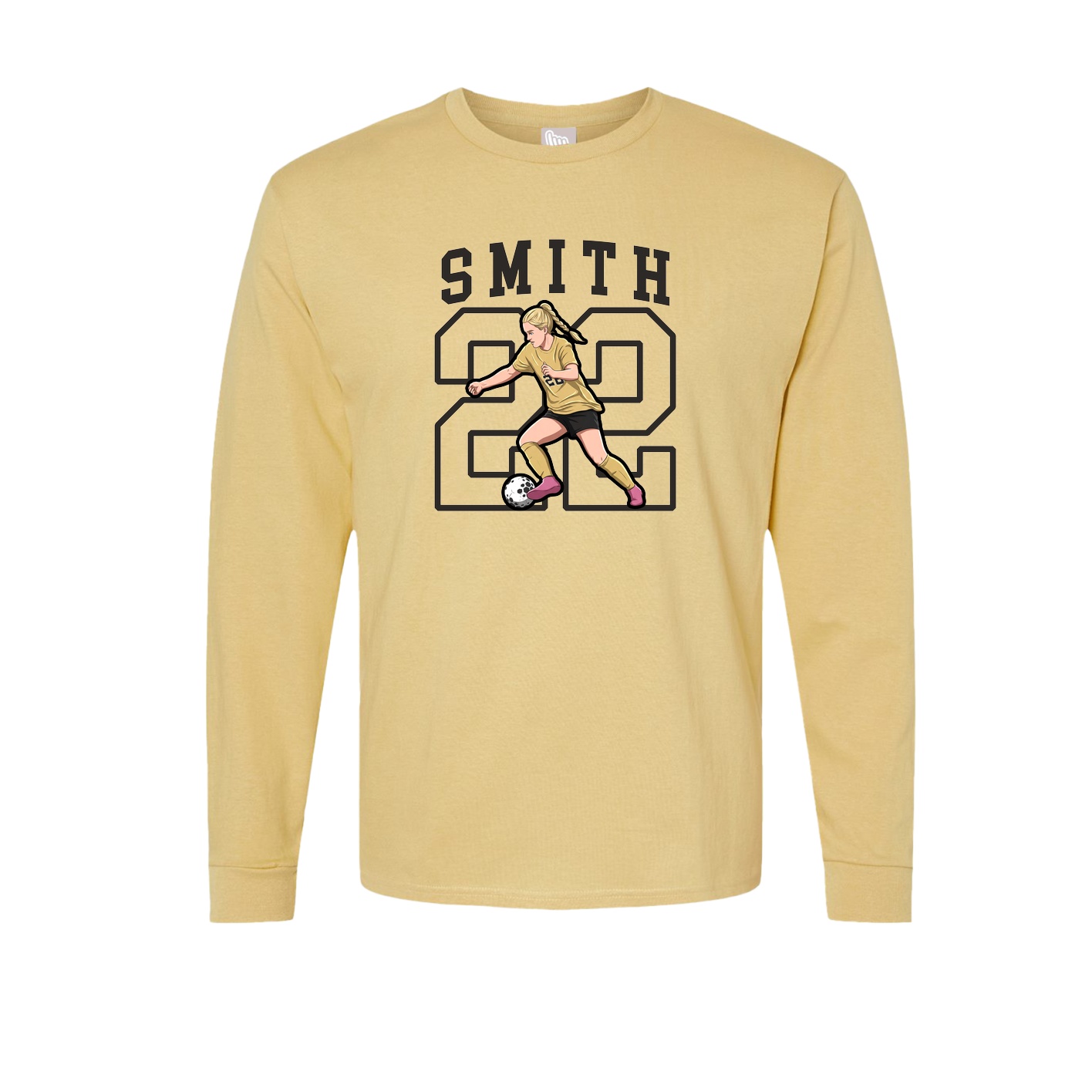 Long Sleeve Tee — Shirsey in Vegas Gold