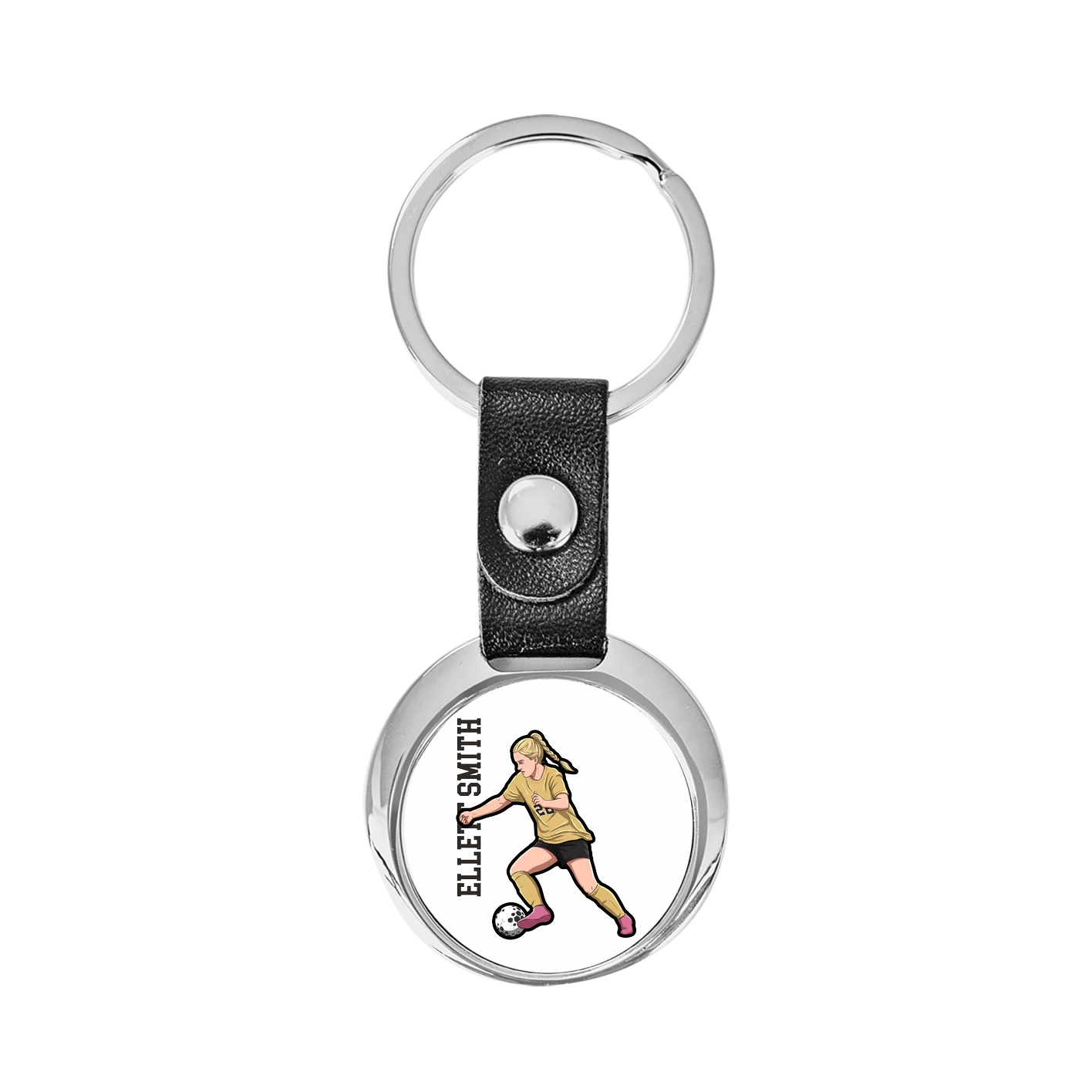 Key Chain — Name Vertical in Classic