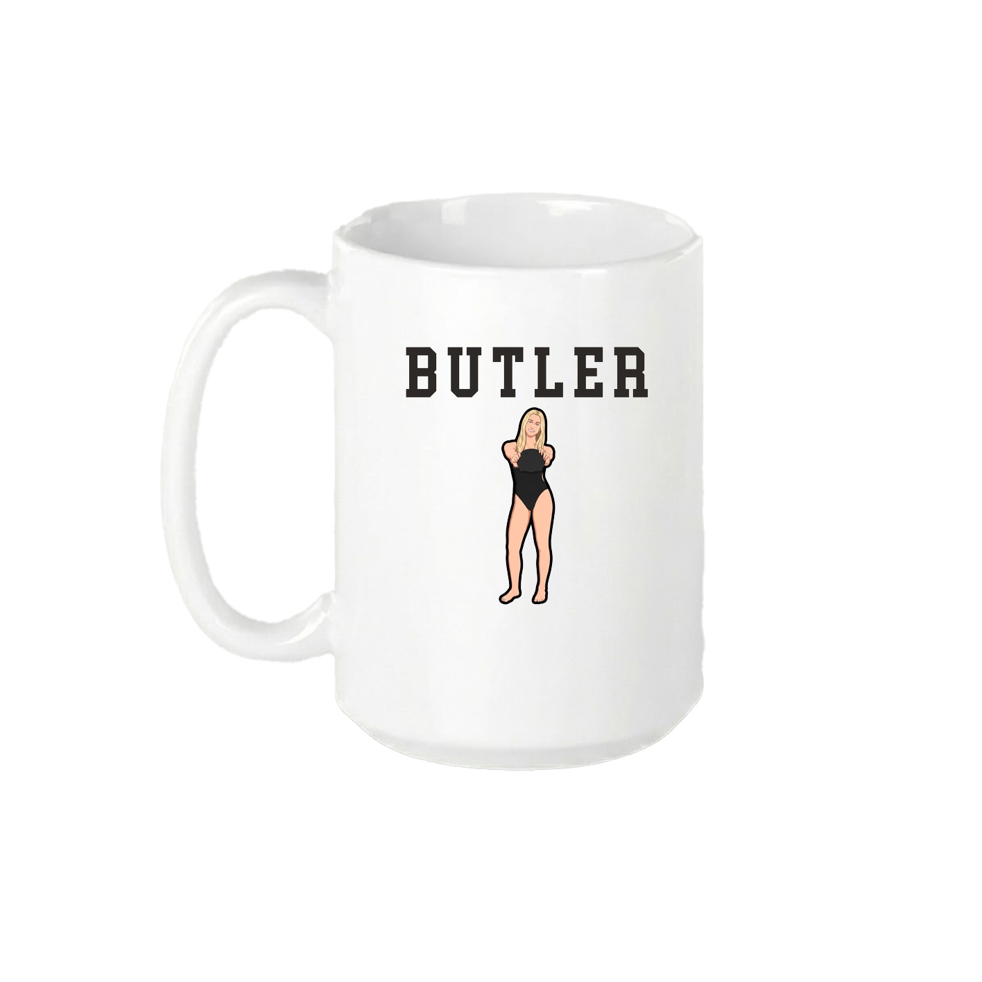 15oz Coffee Mug — Shirsey in White
