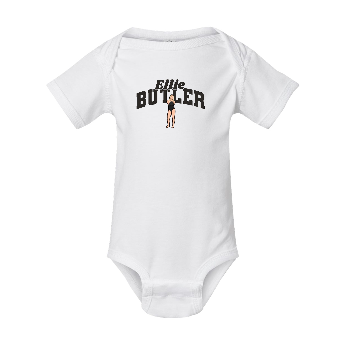 Baby Onesie — Signature Arch in White