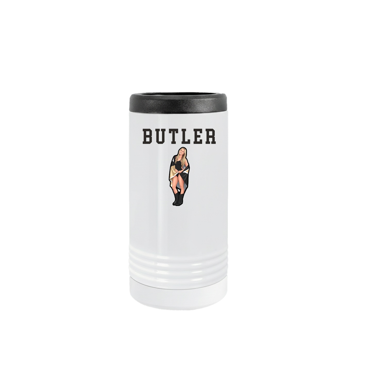 Slim Beverage Holder — Shirsey in White