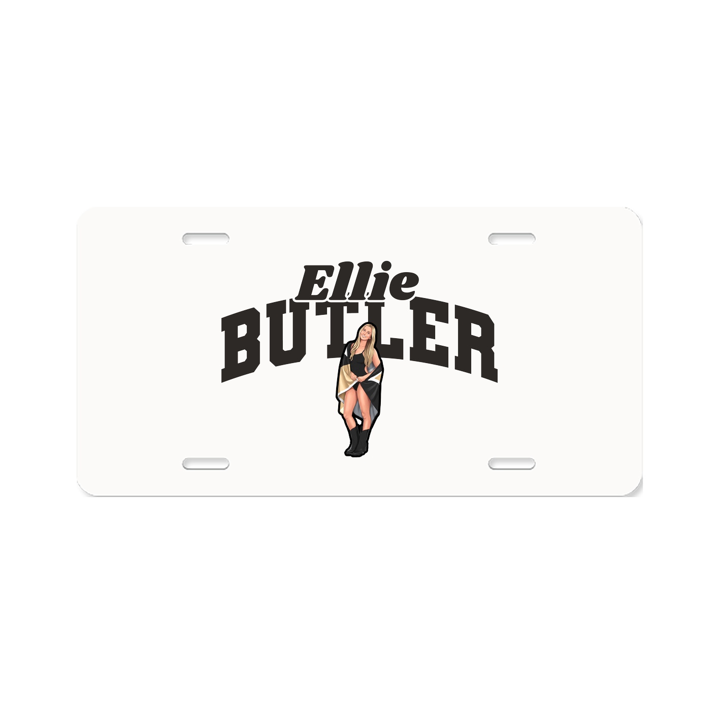License Plate — Signature Arch in Classic