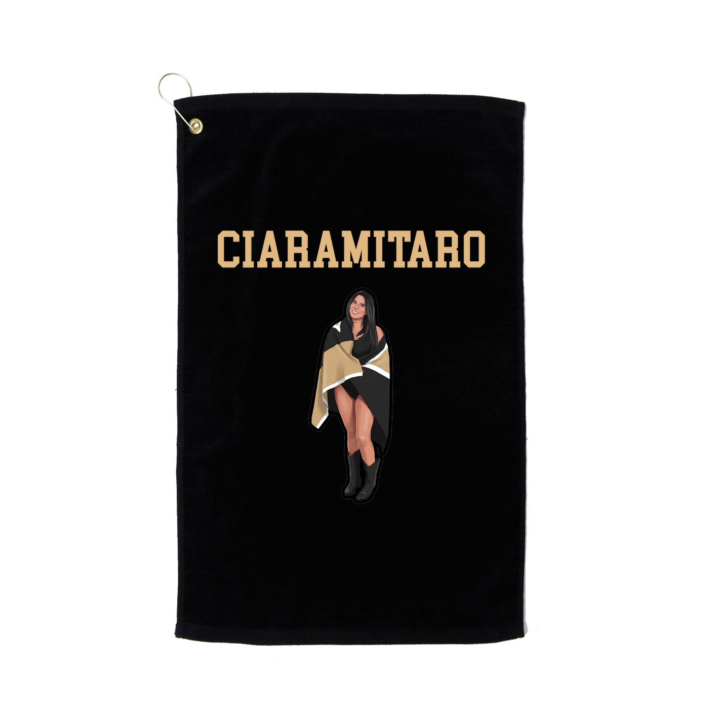 Golf Towel — Shirsey in Black