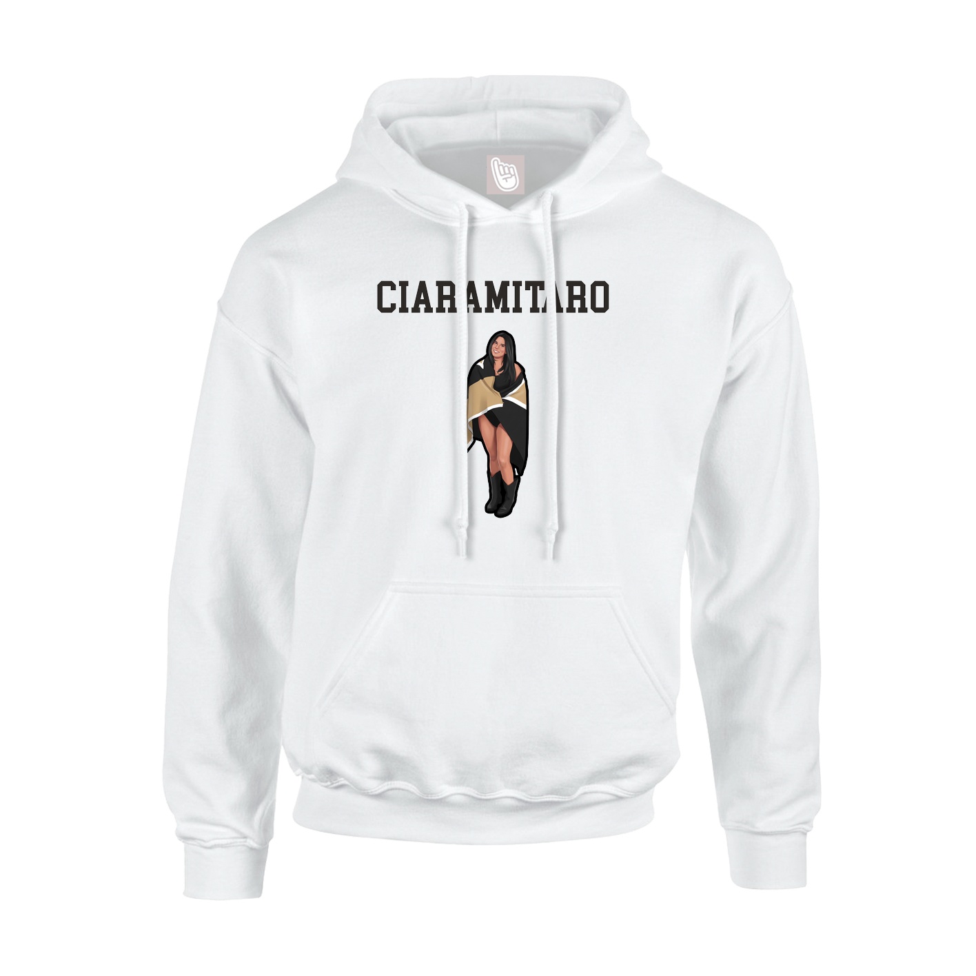 Youth Hoodie — Shirsey in White
