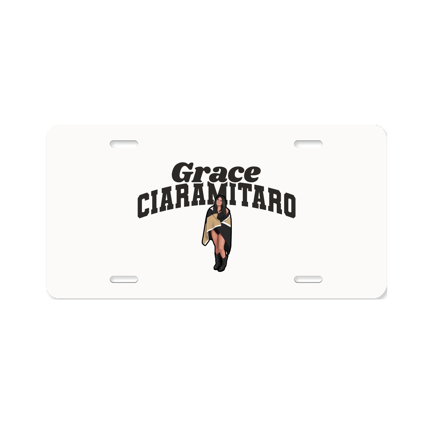 License Plate — Signature Arch in Classic