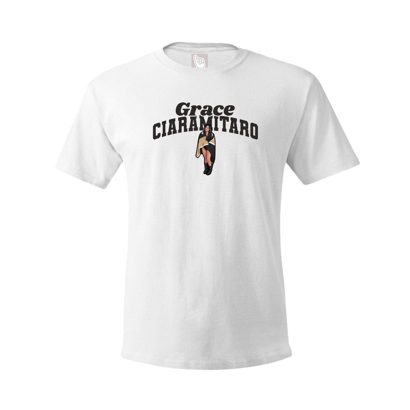 Tee — Signature Arch in White