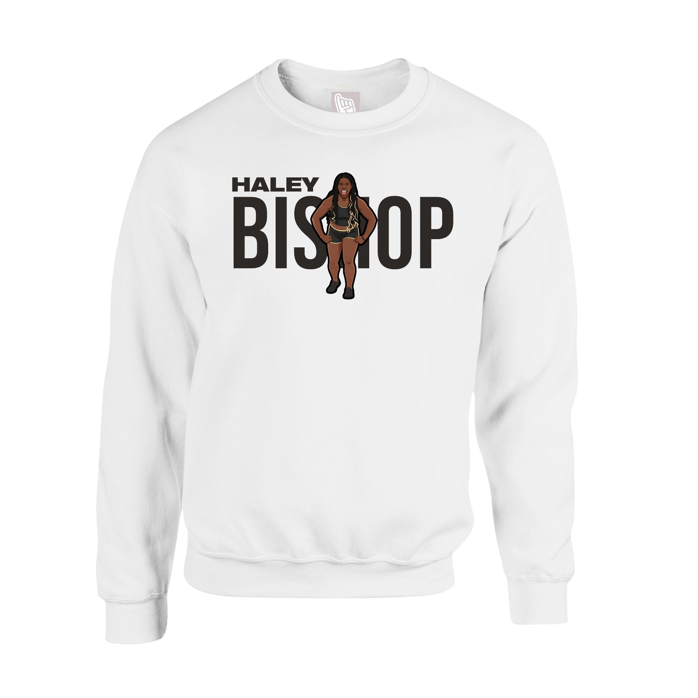 Fleece Crew — Player Name in White