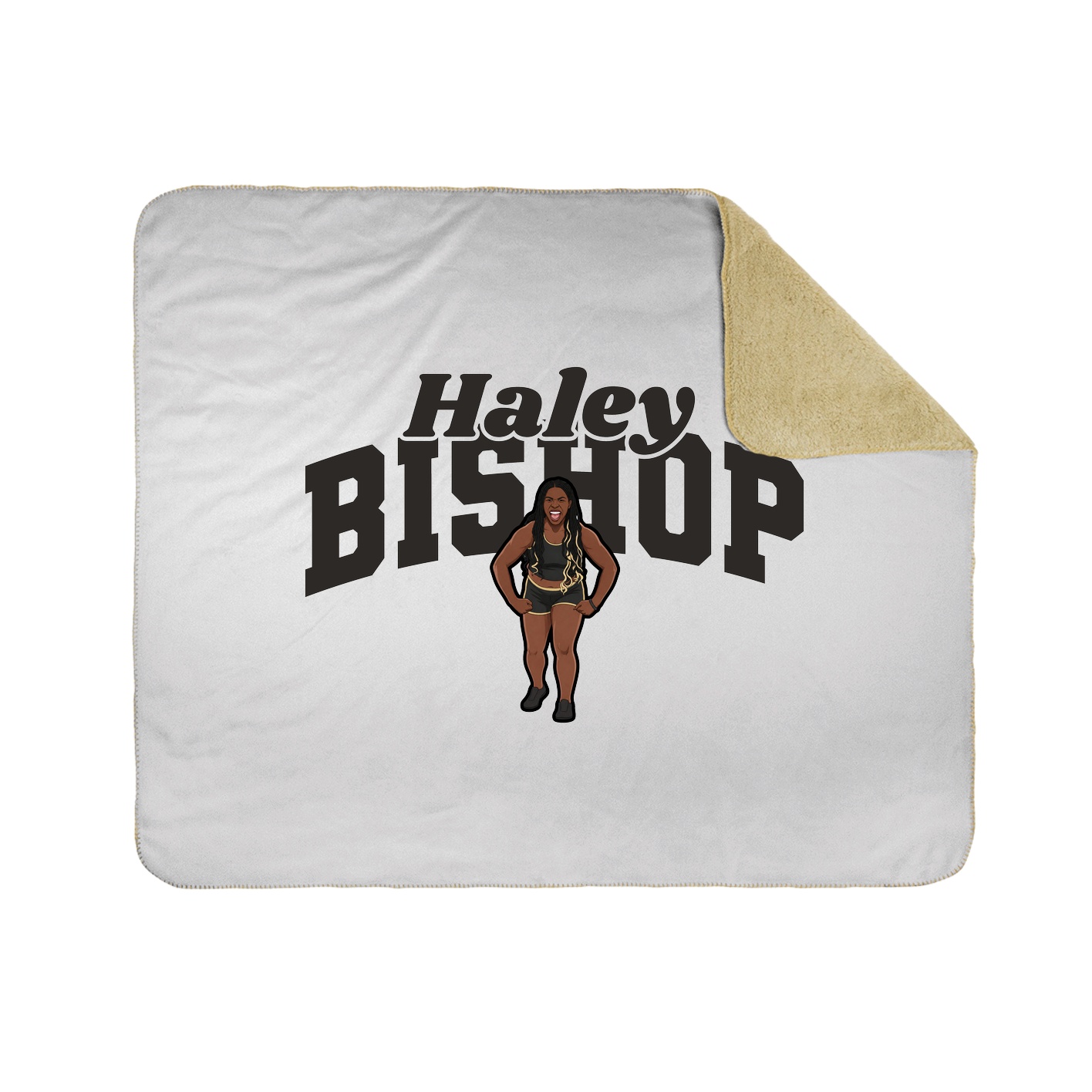 Throw Blanket — Signature Arch in White