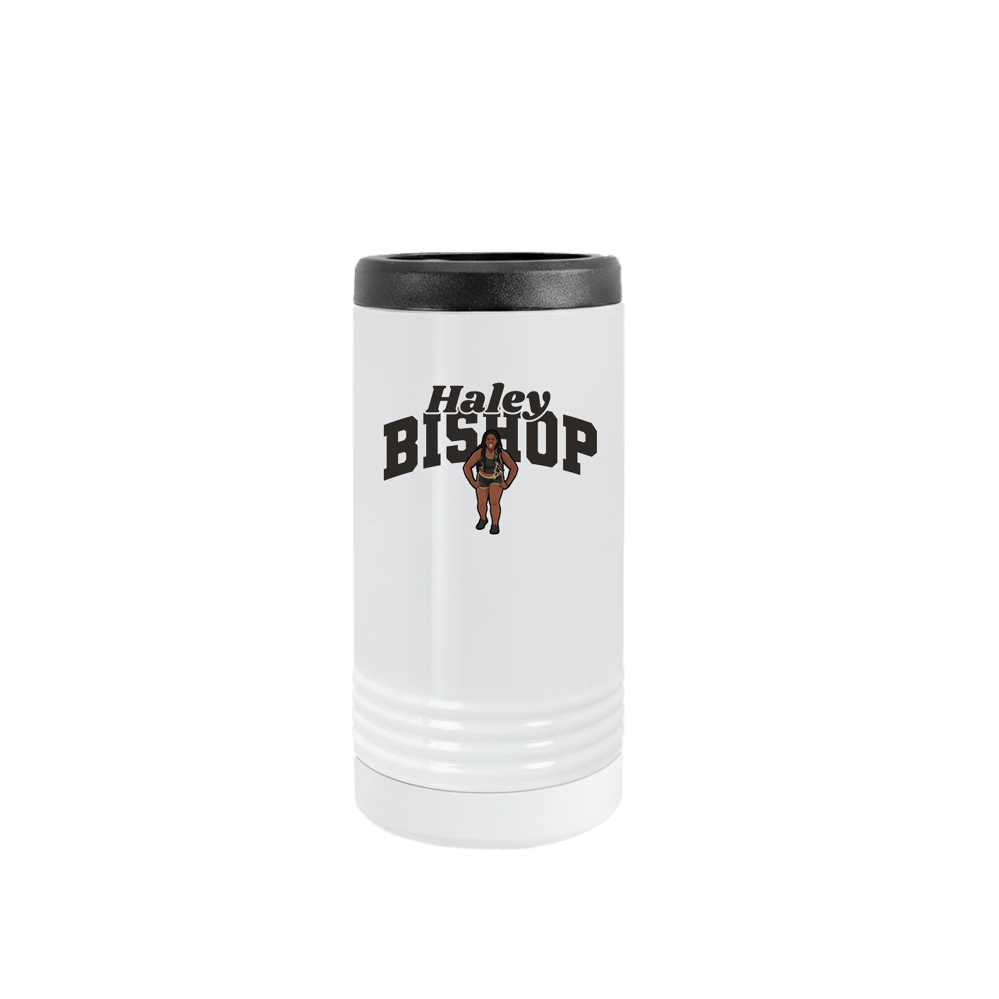 Slim Beverage Holder — Signature Arch in White